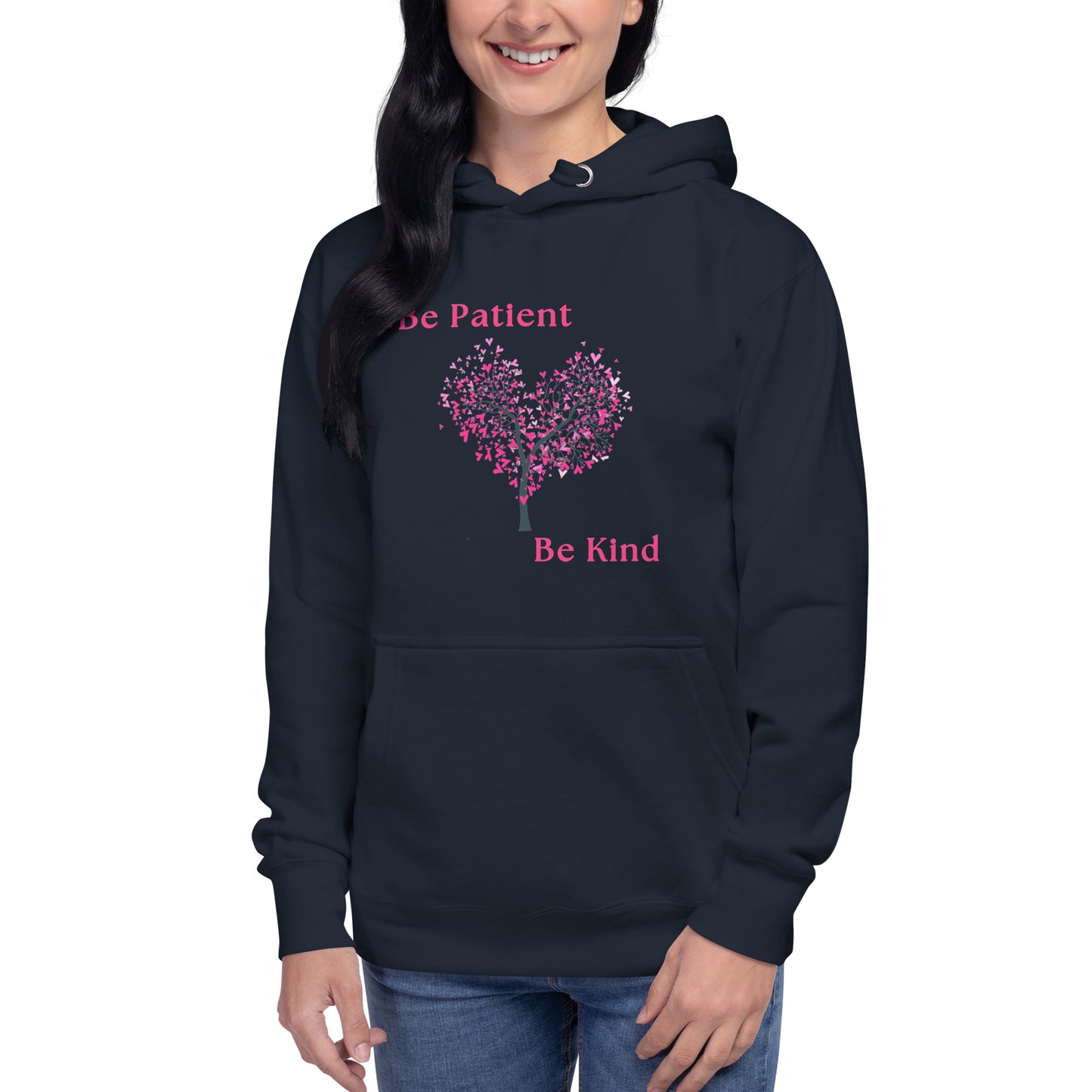 Be Patient Be Kind Unisex Hoodie by RecreatingKrista