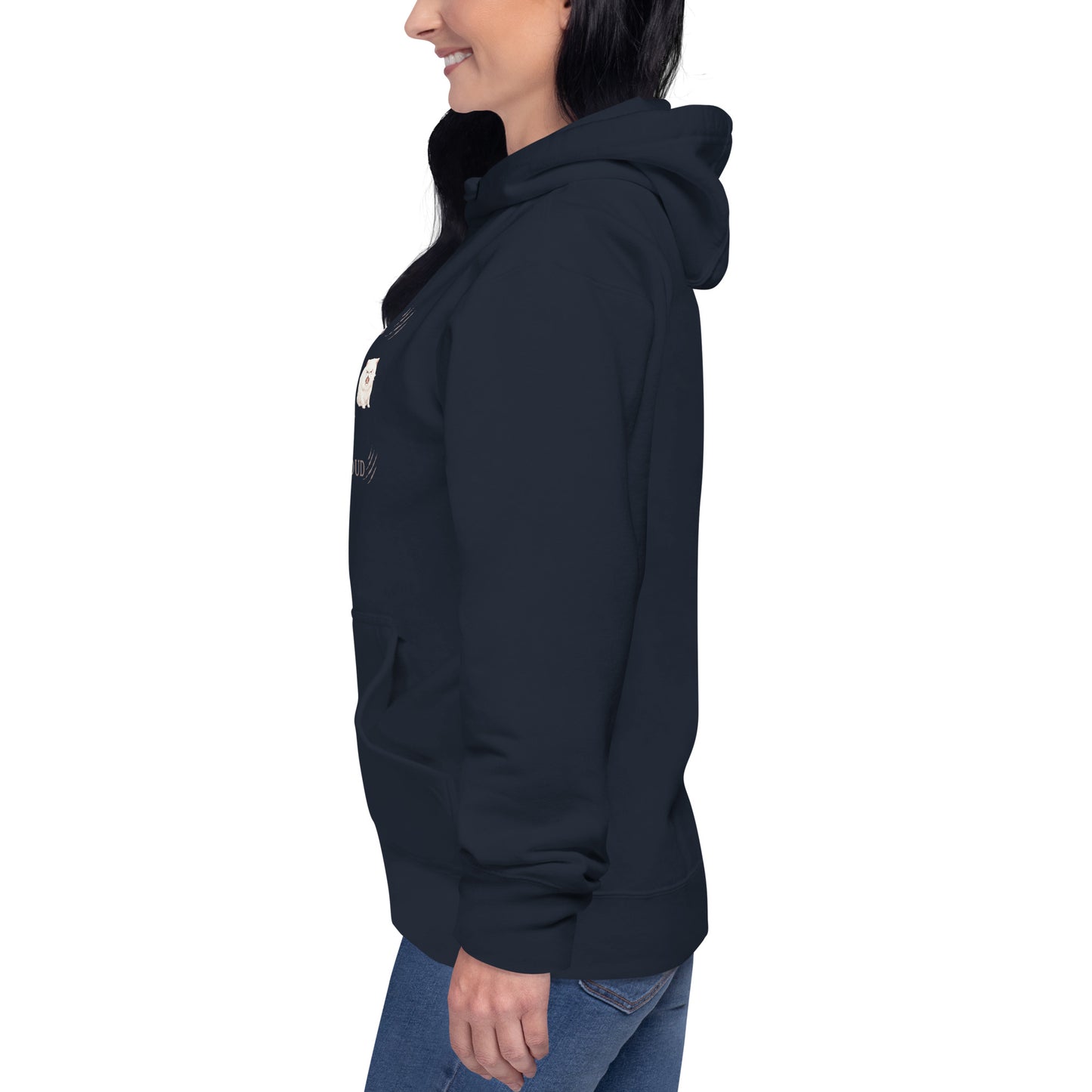 Childless Cat Lady & Proud Unisex Hoodie by EraofInk