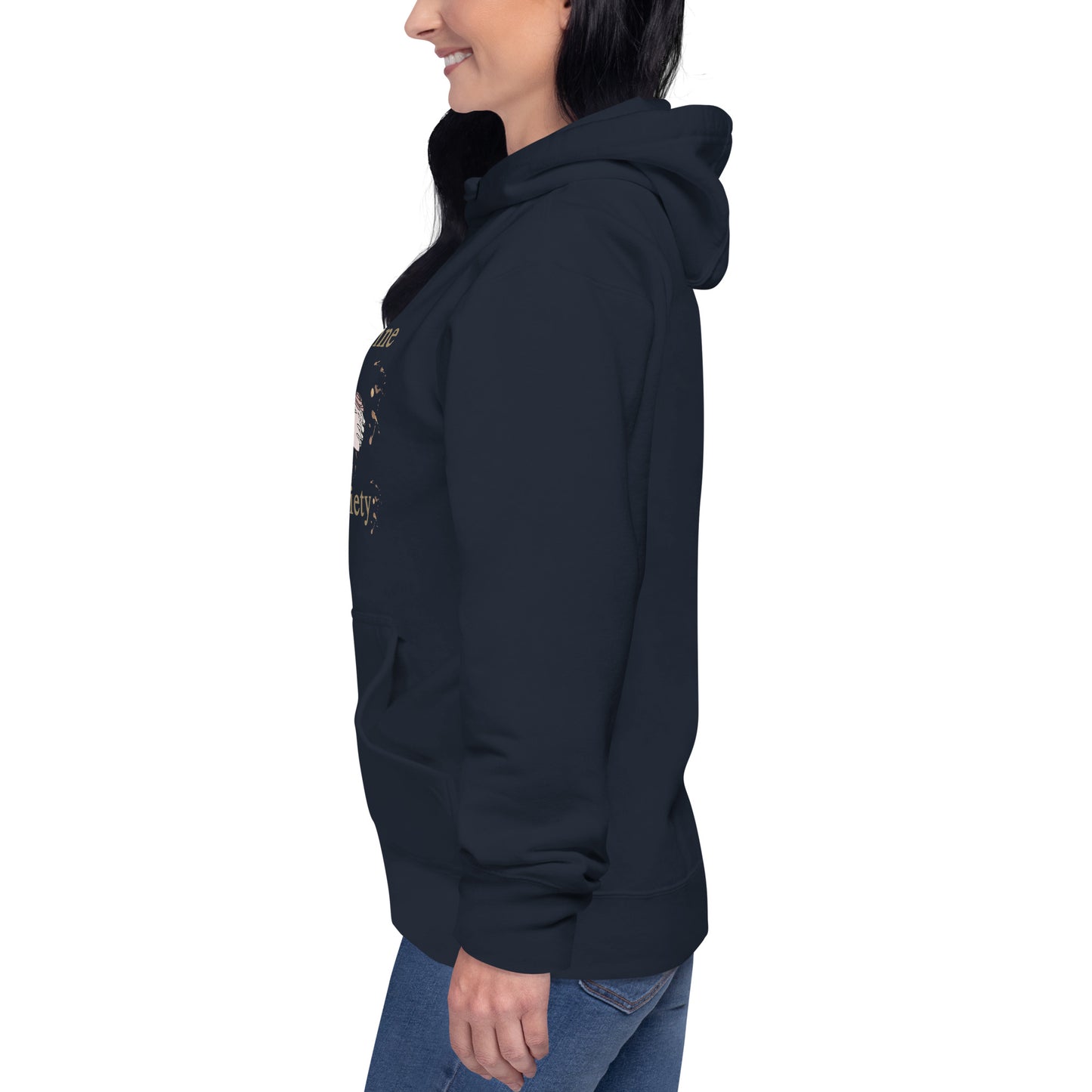 50% Caffeine 50% Anxiety Unisex Hoodie by EraofInk