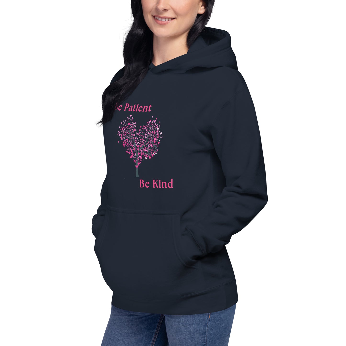 Be Patient Be Kind Unisex Hoodie by RecreatingKrista