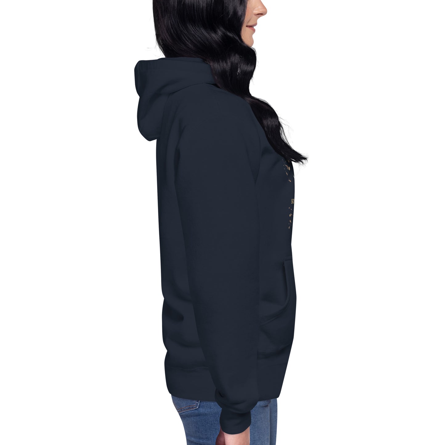 50% Caffeine 50% Anxiety Unisex Hoodie by EraofInk