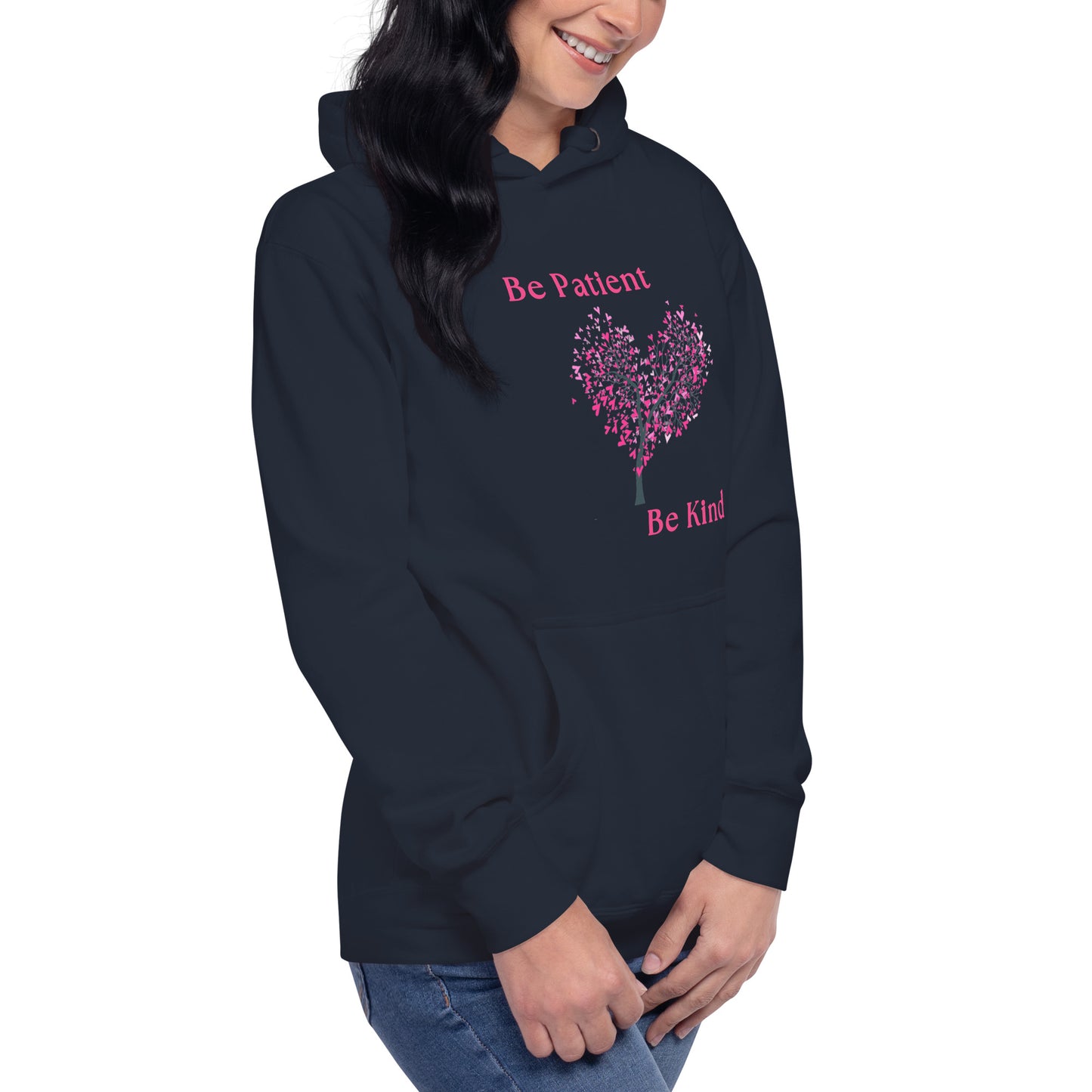 Be Patient Be Kind Unisex Hoodie by RecreatingKrista