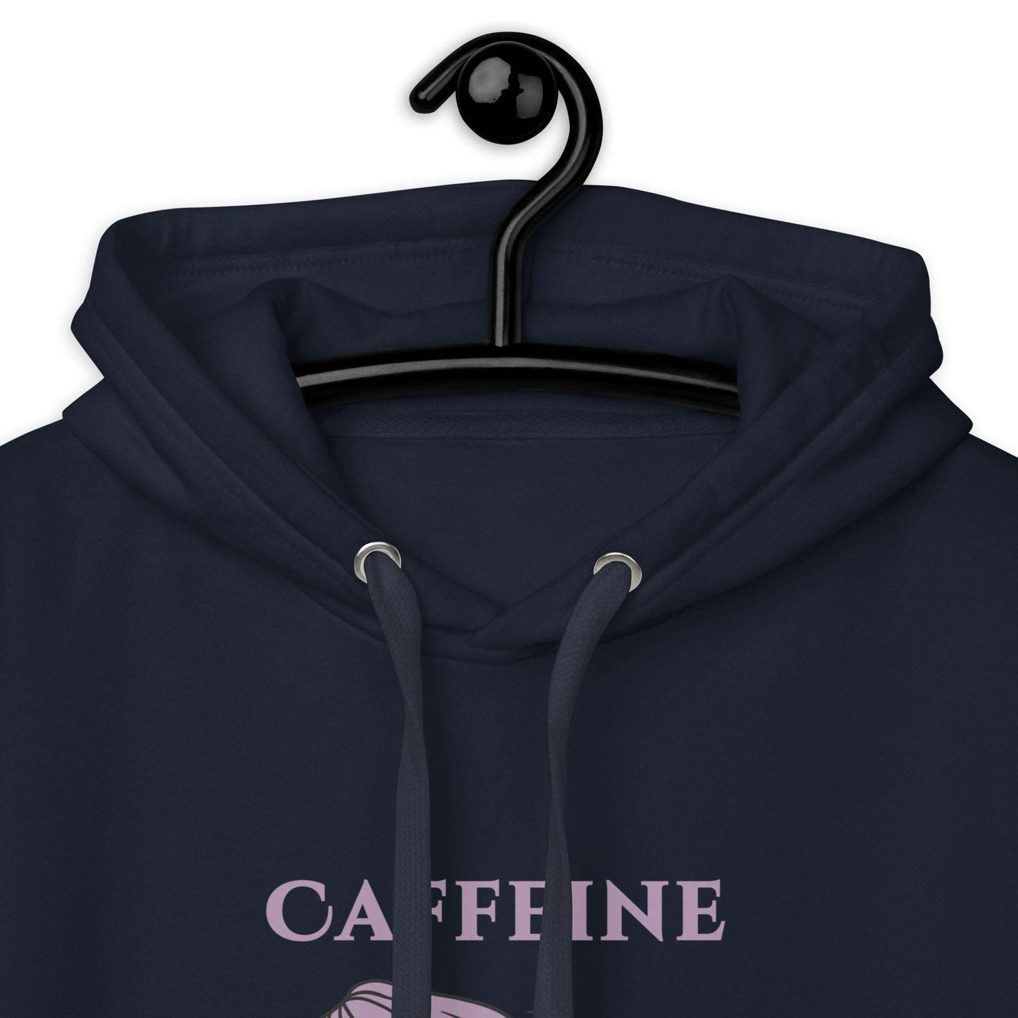 Caffeine Brings Me Happiness Unisex Hoodie by EraofInk