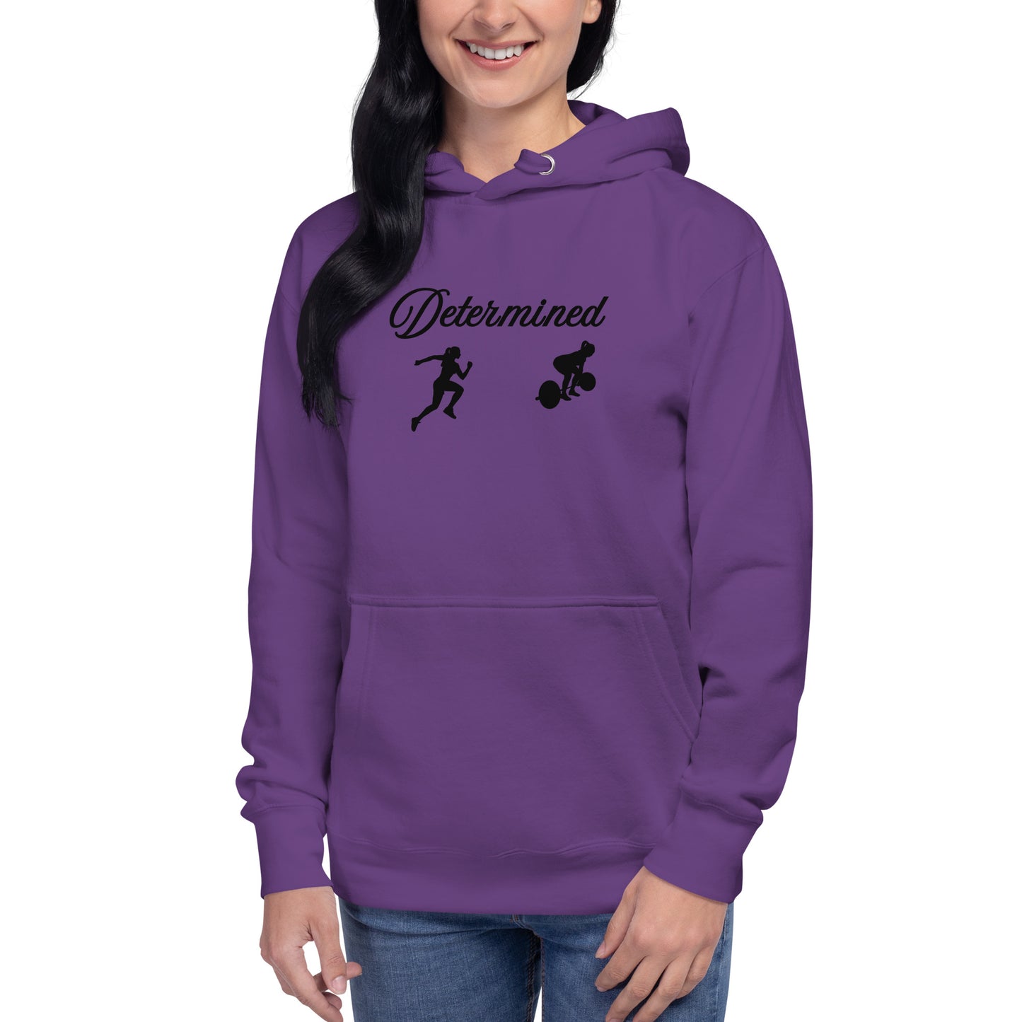 Determined Women's Fitness Hoodie by EraofInk