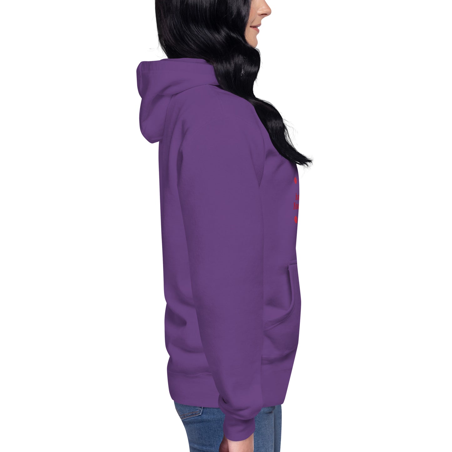 Don't Hate Me Because I'm Beautiful Hate Me Because Your Boyfriend Thinks So Unisex Hoodie by EraofInk