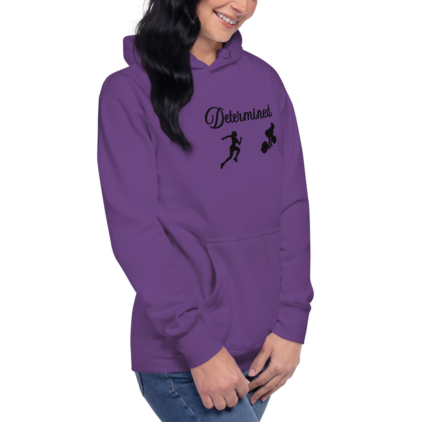 Determined Women's Fitness Hoodie by EraofInk