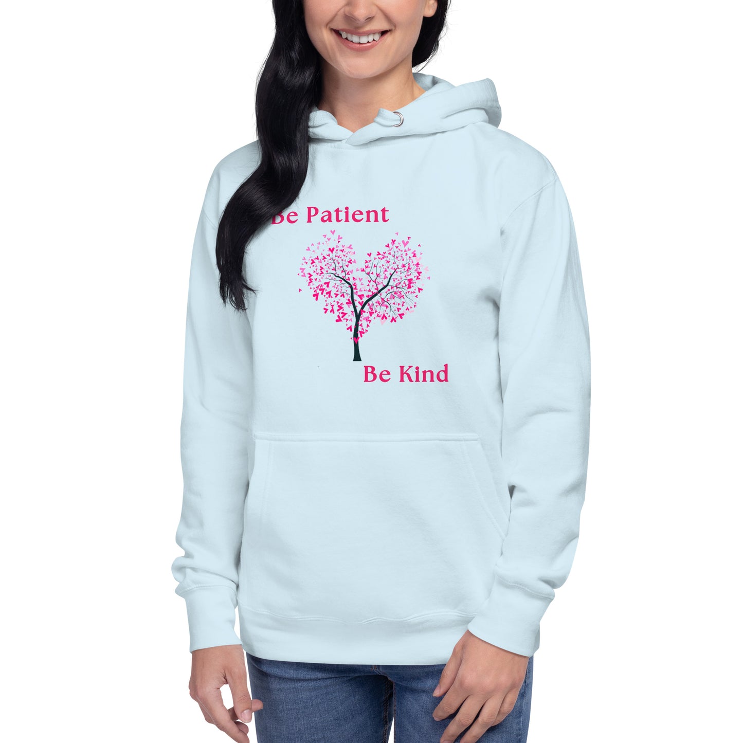 Be Patient Be Kind Unisex Hoodie by RecreatingKrista