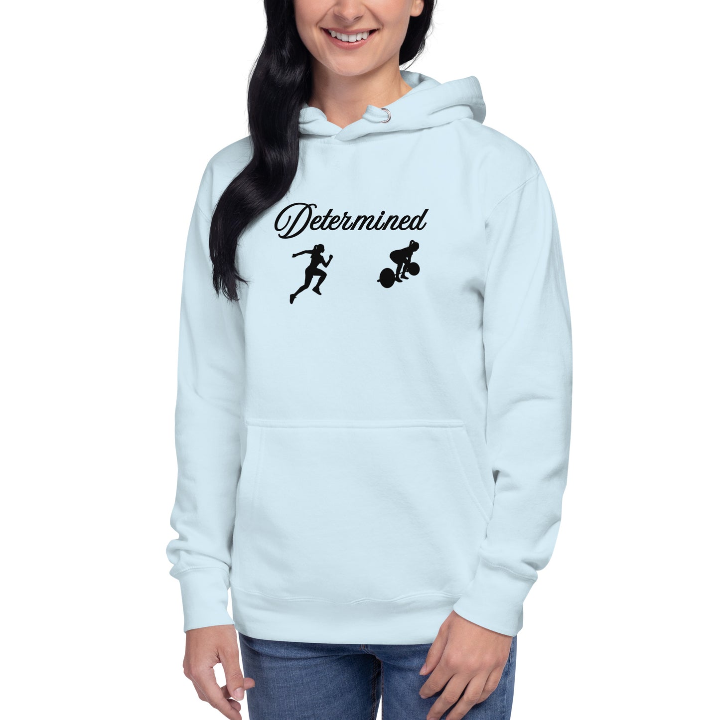 Determined Women's Fitness Hoodie by EraofInk