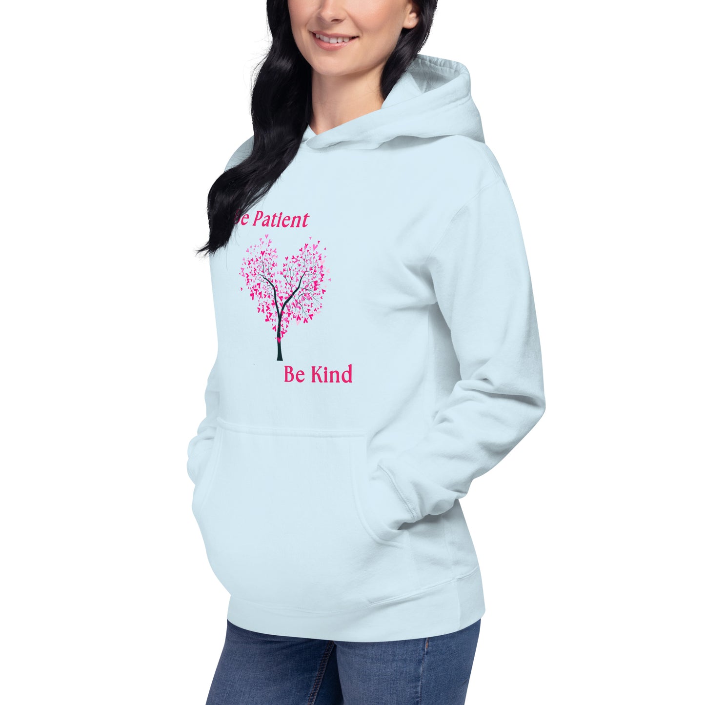Be Patient Be Kind Unisex Hoodie by RecreatingKrista