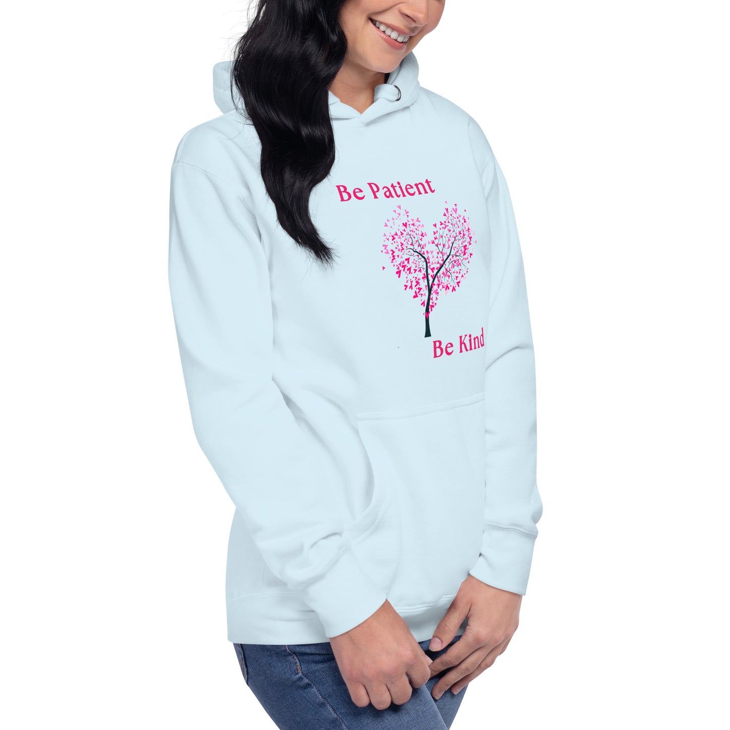 Be Patient Be Kind Unisex Hoodie by RecreatingKrista
