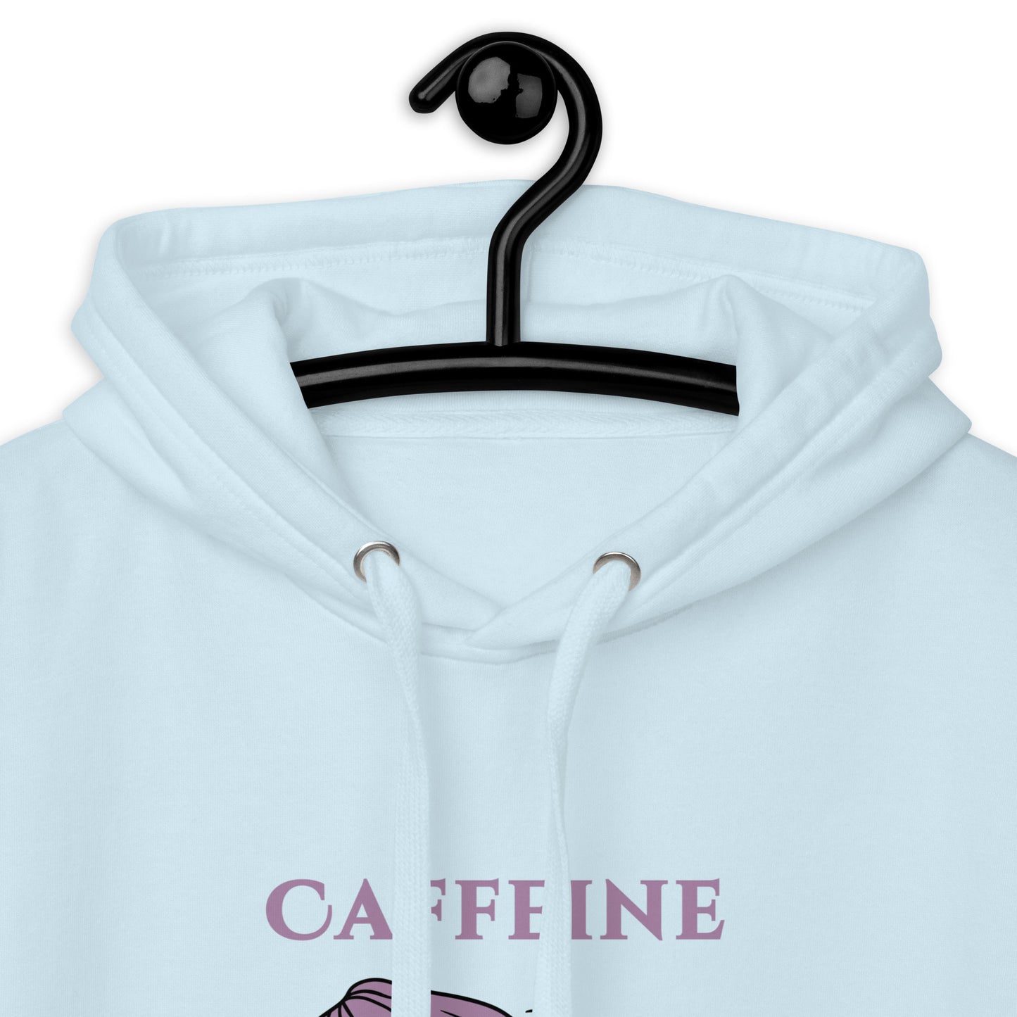 Caffeine Brings Me Happiness Unisex Hoodie by EraofInk