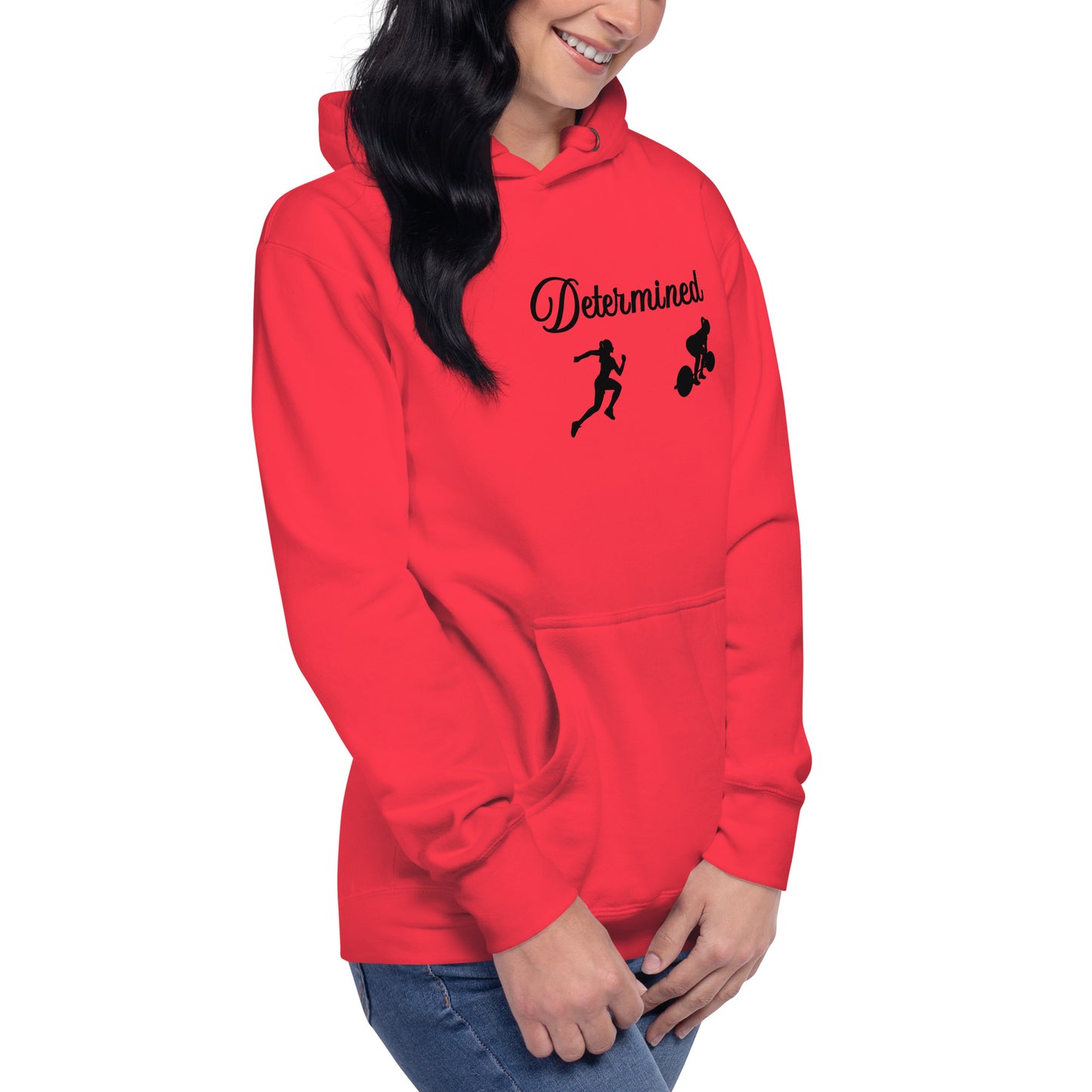 Determined Women's Fitness Hoodie by EraofInk