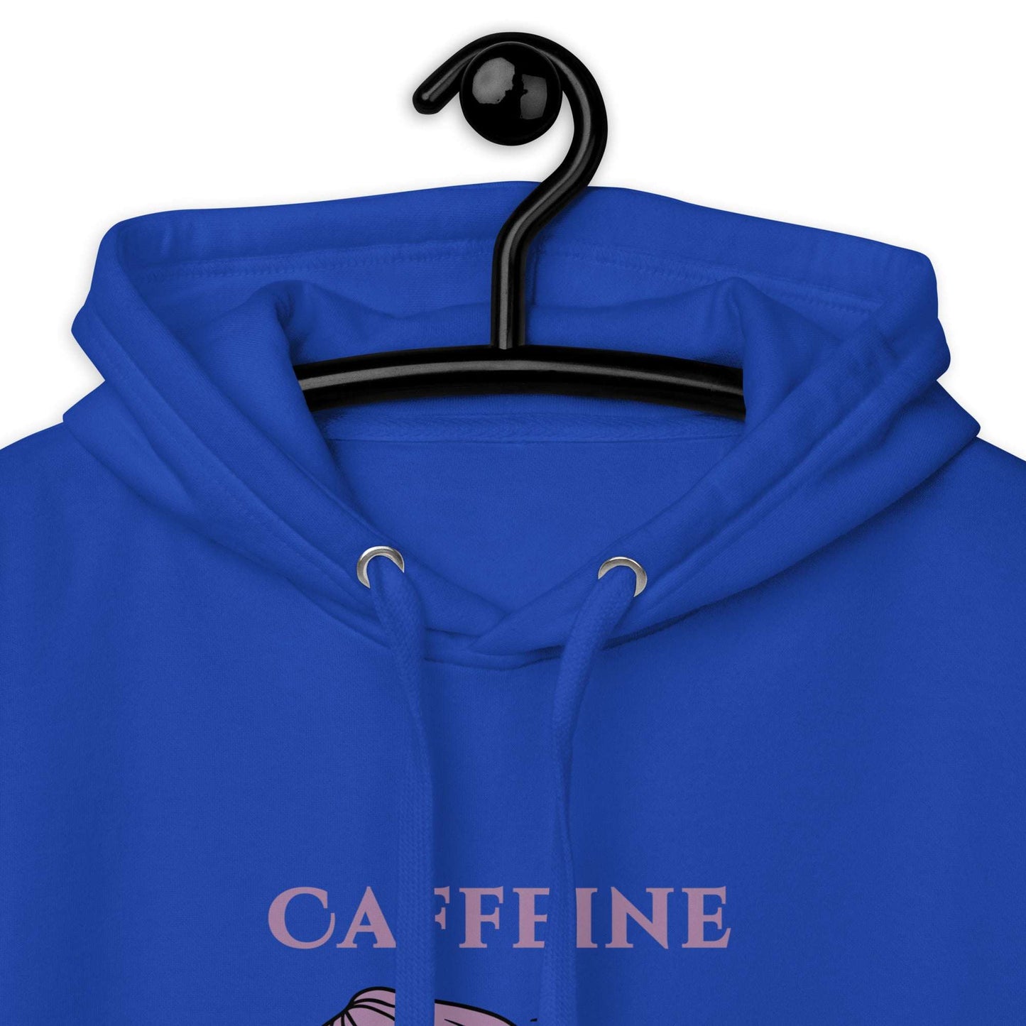 Caffeine Brings Me Happiness Unisex Hoodie by EraofInk