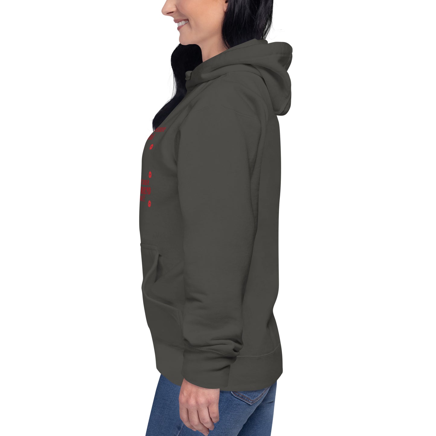 Don't Hate Me Because I'm Beautiful Hate Me Because Your Boyfriend Thinks So Unisex Hoodie by EraofInk