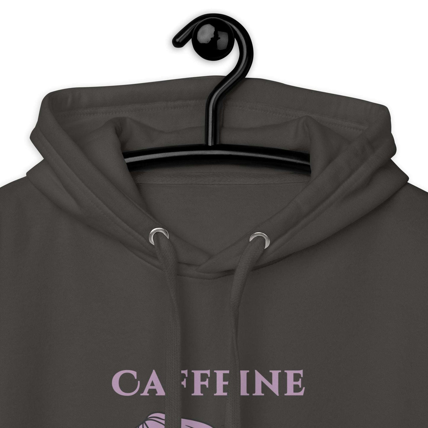 Caffeine Brings Me Happiness Unisex Hoodie by EraofInk