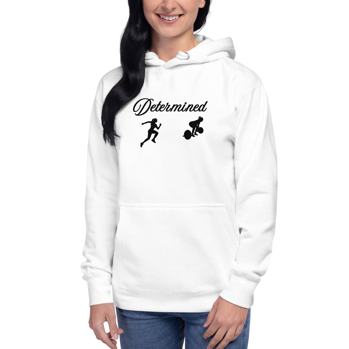 Determined Women's Fitness Hoodie by EraofInk