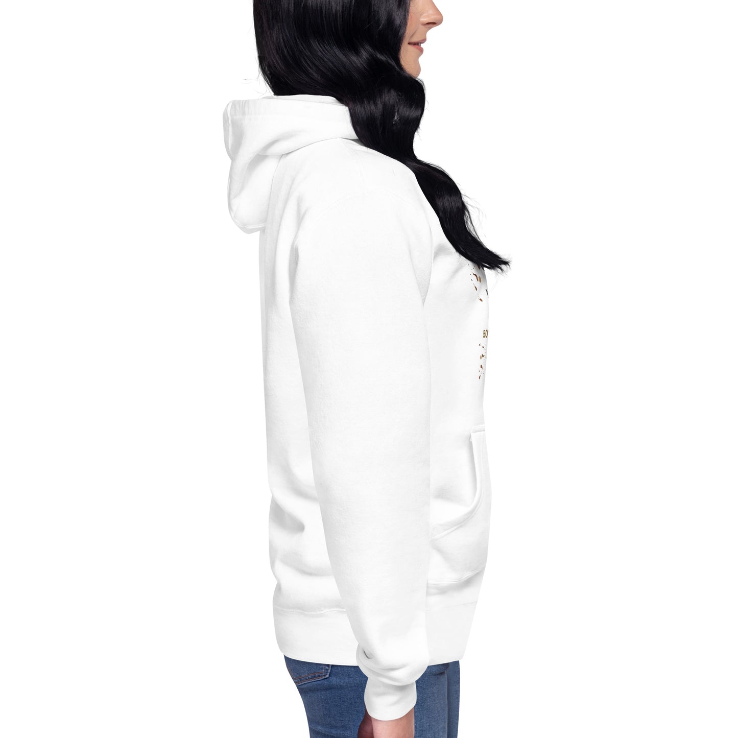 50% Caffeine 50% Anxiety Unisex Hoodie by EraofInk
