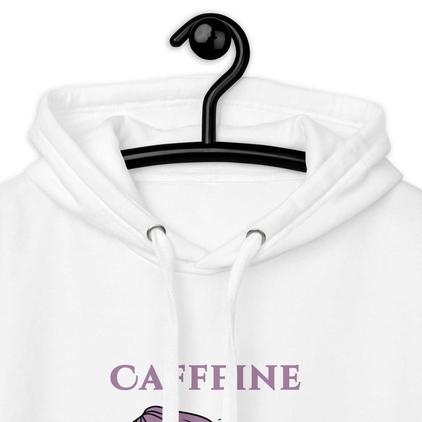 Caffeine Brings Me Happiness Unisex Hoodie by EraofInk