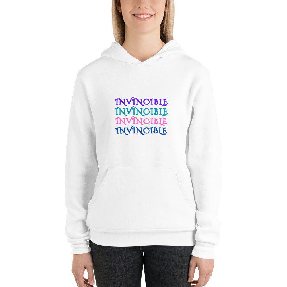 Invincible - Unisex hoodie - by RecreatingKrista