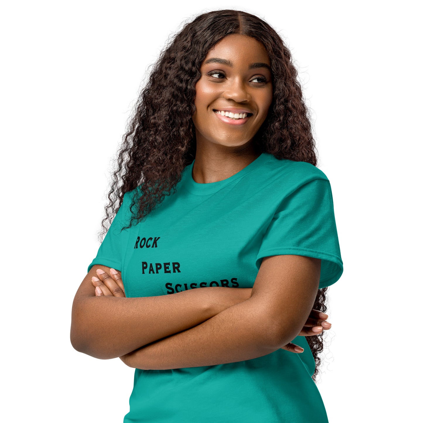 Rock Paper Scissors Throat Punch - I Win DryBlend® Tee by EraofInk