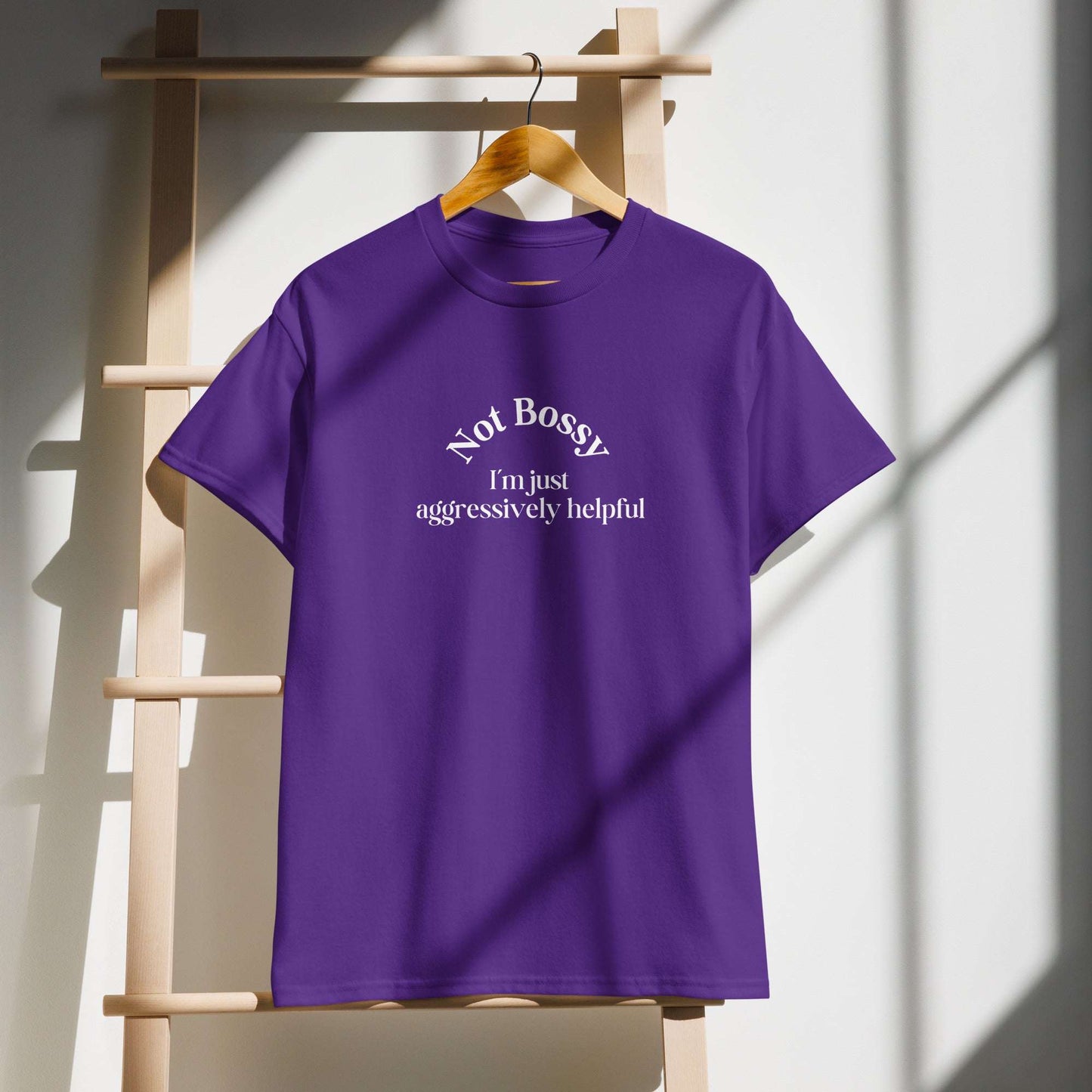 Not Bossy I'm Just Aggressively Helpful DryBlend® Tee by EraofInk