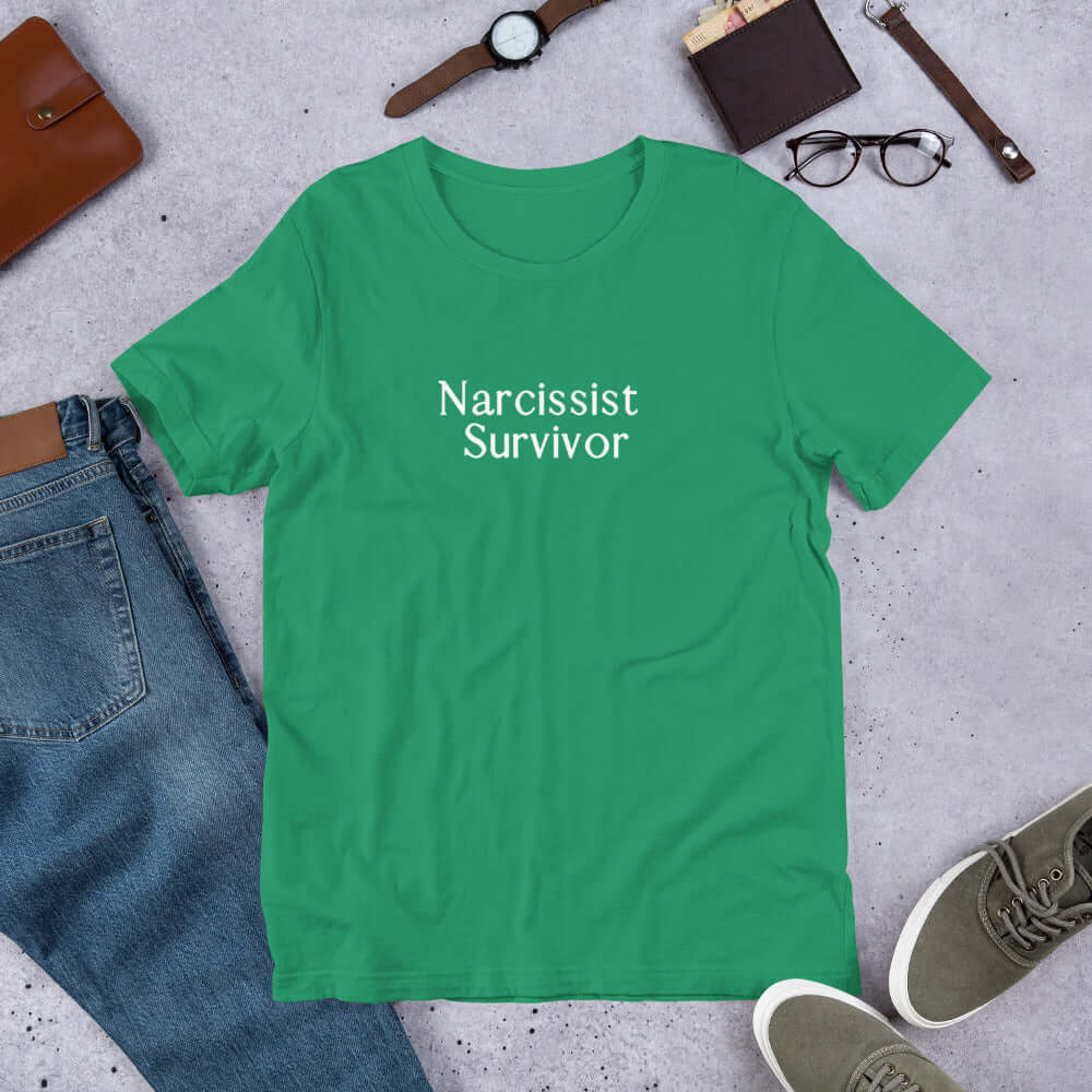 Narcissist Survivor Unisex Tee by RecreatingKrista