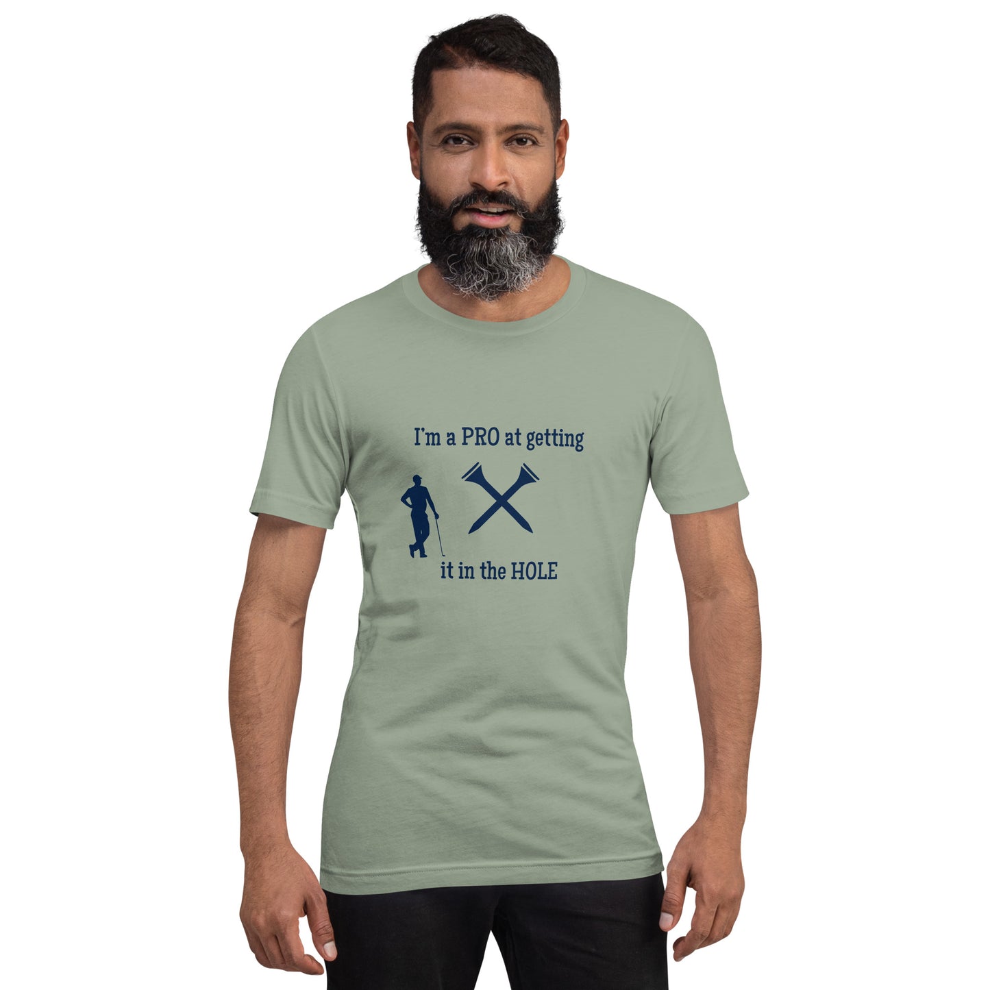 I'm a Pro at Getting it in the Hole Unisex Tee by EraofInk