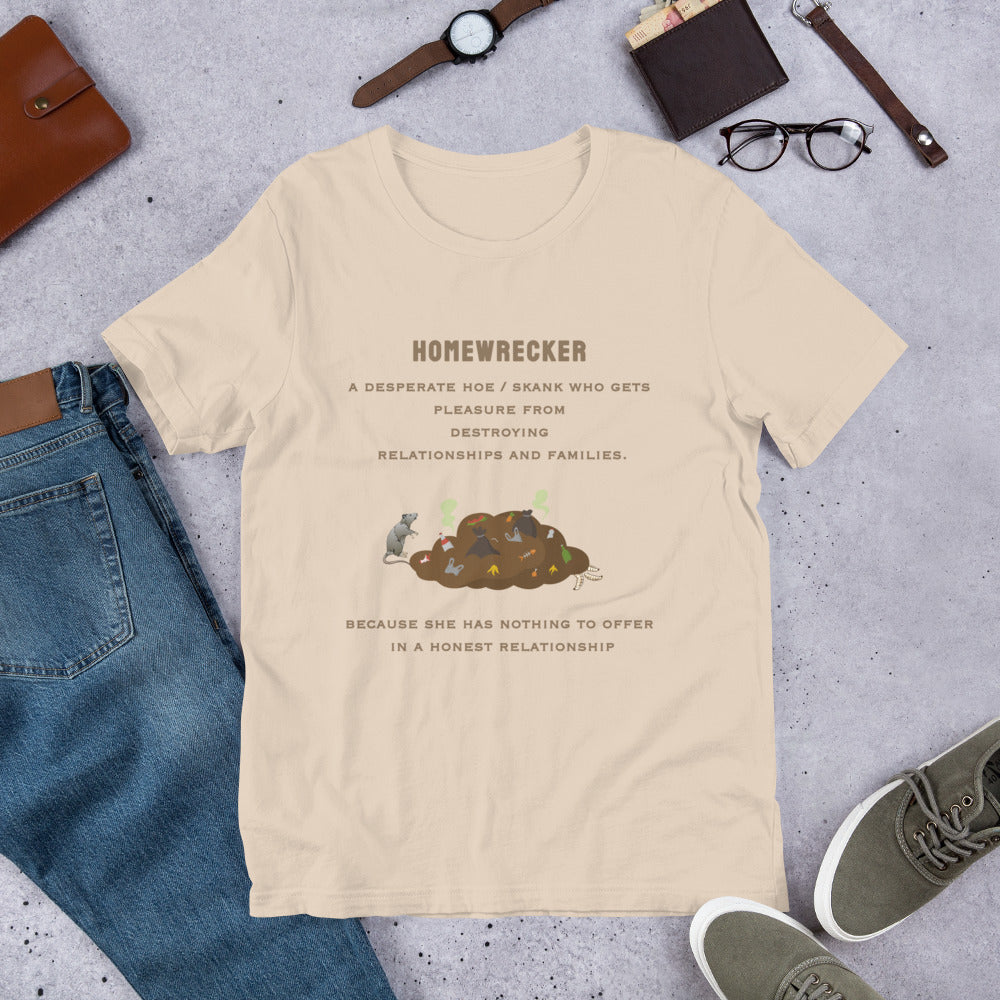 Home Wrecker, A Desperate Hoe - Unisex t-shirt - by RecreatingKrista