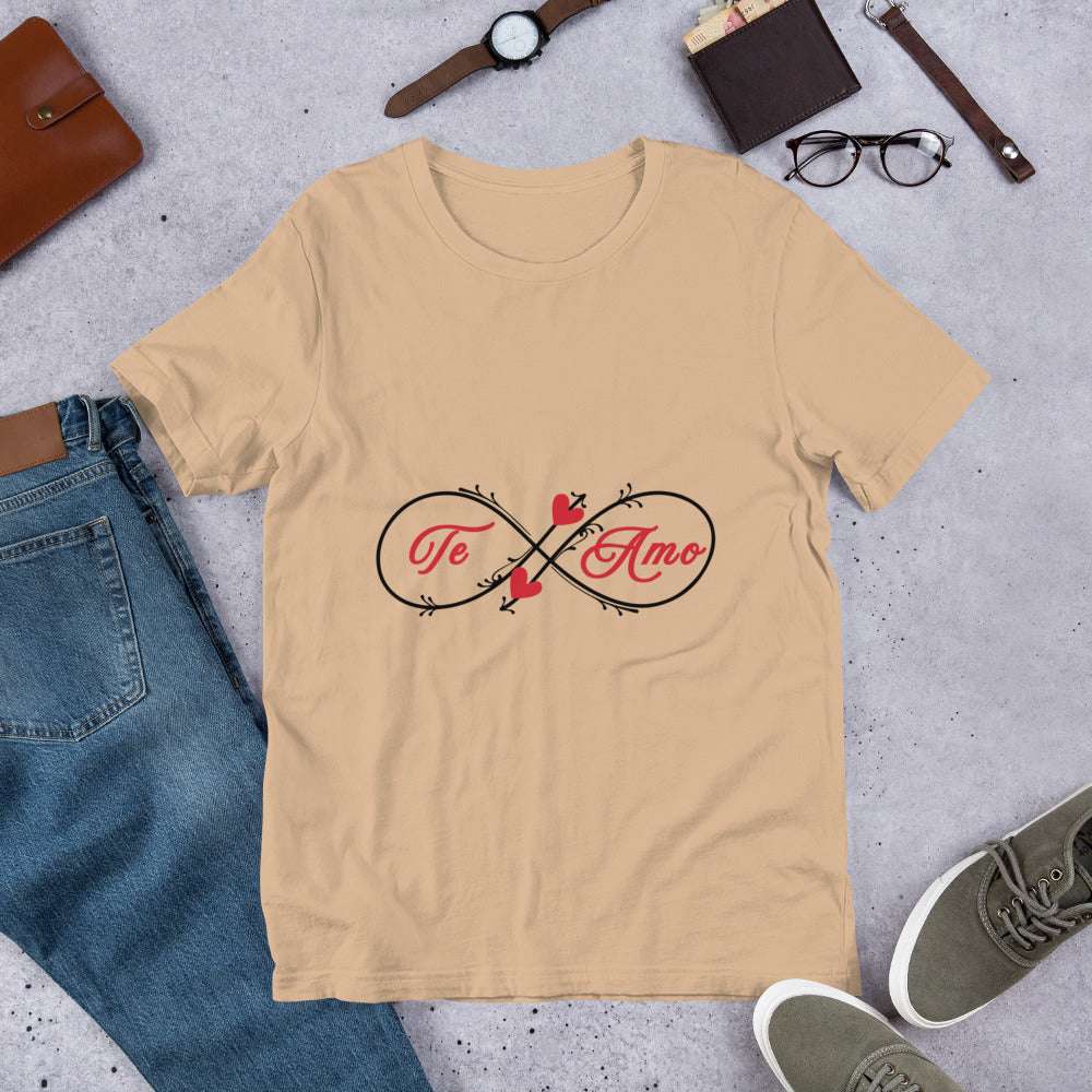 Te Amo - Unisex t-shirt - by RecreatingKrista