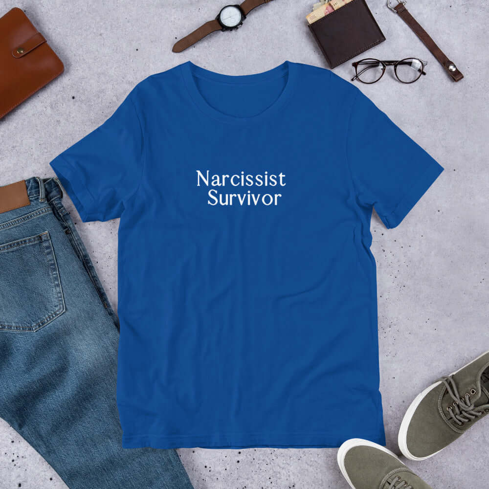Narcissist Survivor Unisex Tee by RecreatingKrista