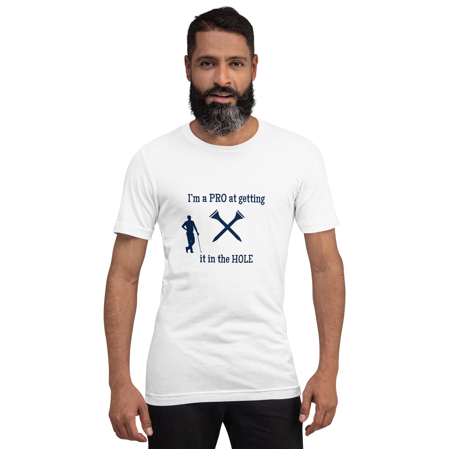 I'm a Pro at Getting it in the Hole Unisex Tee by EraofInk