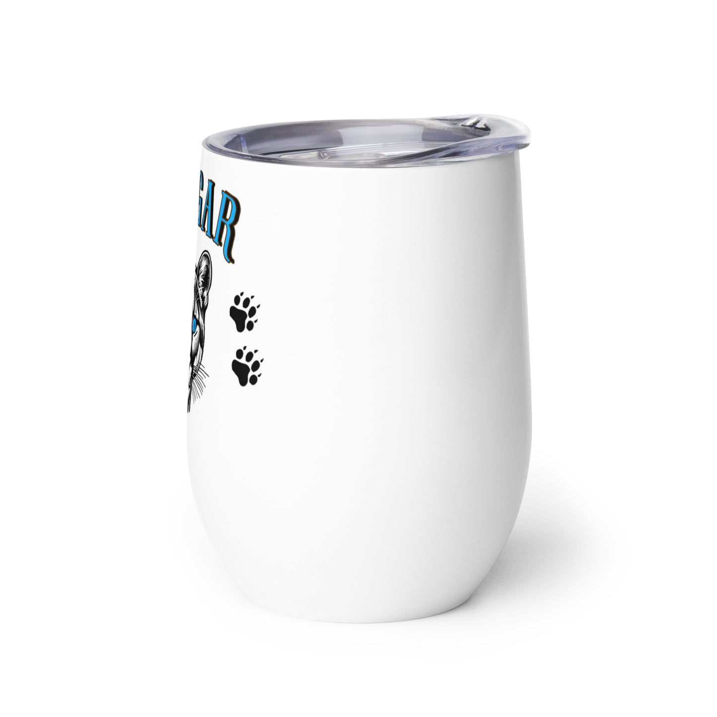 Cougar Wine tumbler by EraofInk