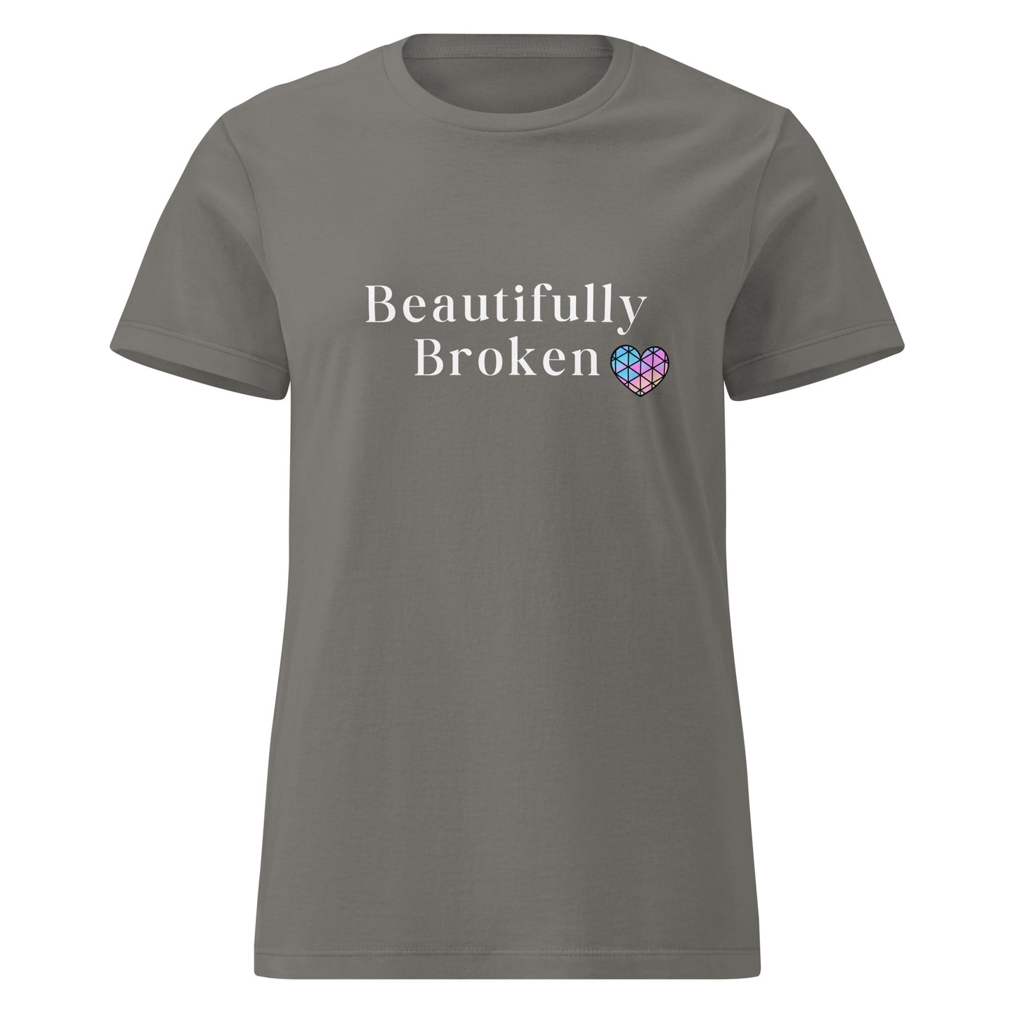 Beautifully Broken Women’s SoftStyle Tee by RecreatingKrista
