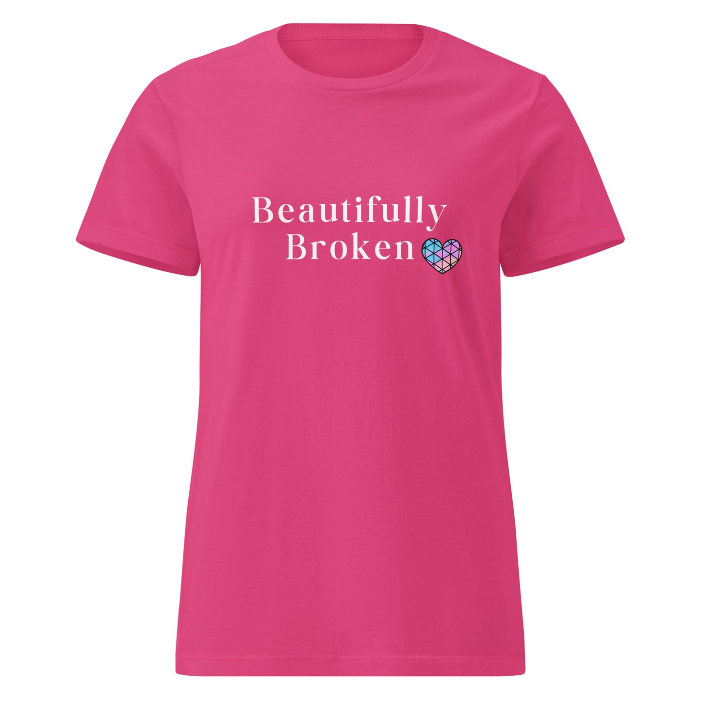 Beautifully Broken Women’s SoftStyle Tee by RecreatingKrista