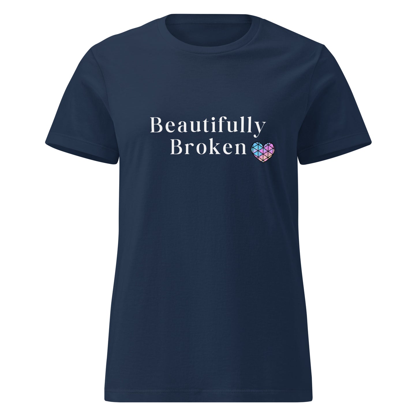 Beautifully Broken Women’s SoftStyle Tee by RecreatingKrista
