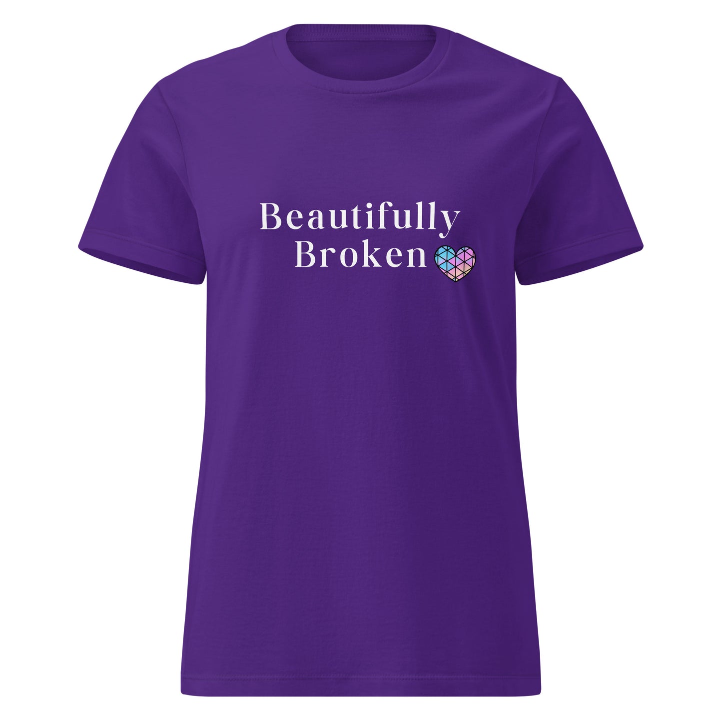 Beautifully Broken Women’s SoftStyle Tee by RecreatingKrista