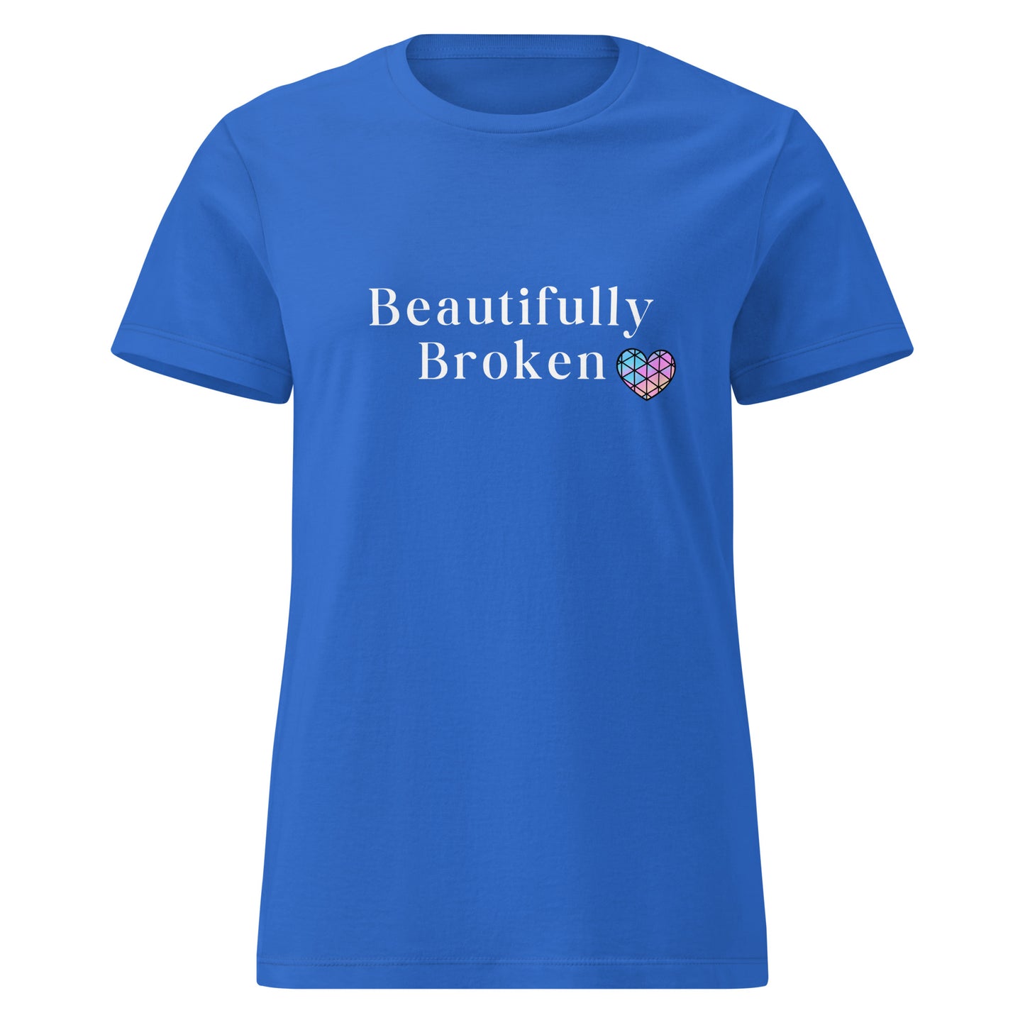 Beautifully Broken Women’s SoftStyle Tee by RecreatingKrista