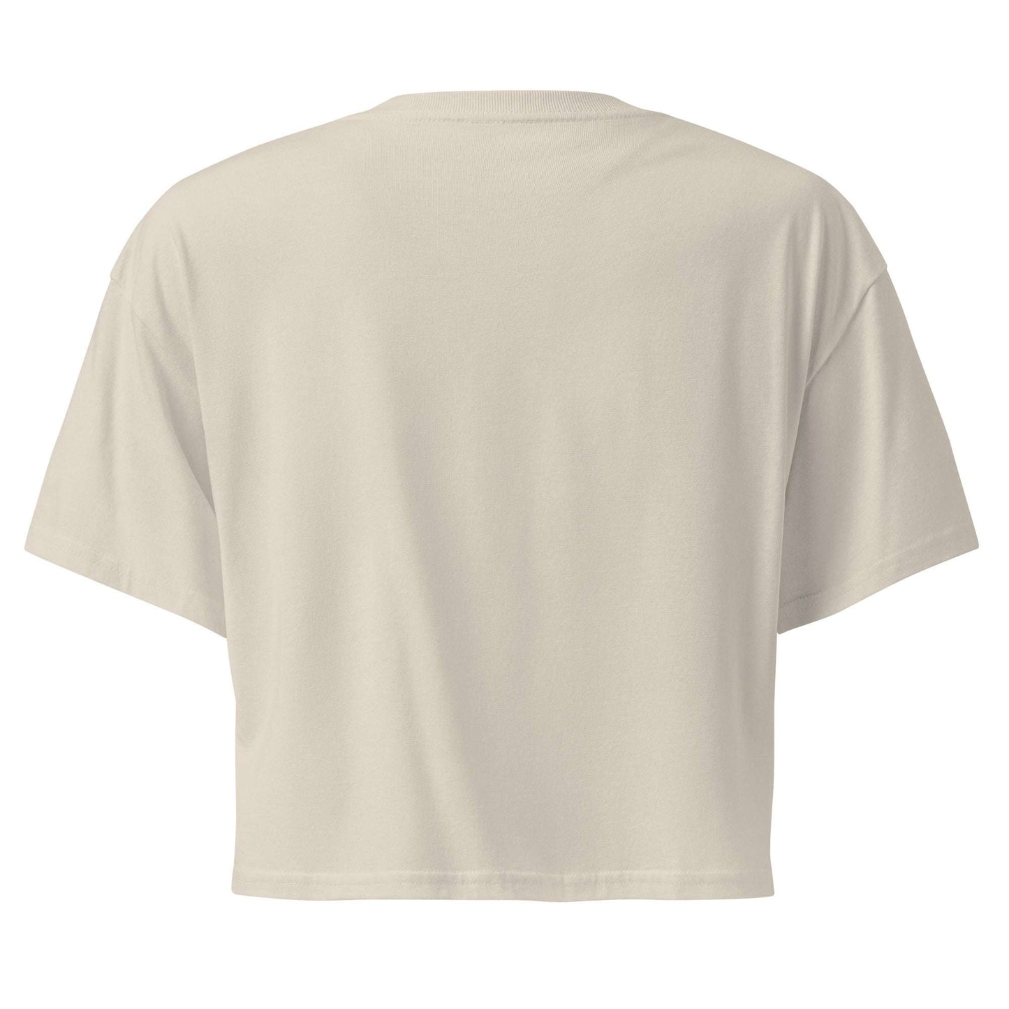 Determined Women’s Crop Top Fitness Tee by EraofInk