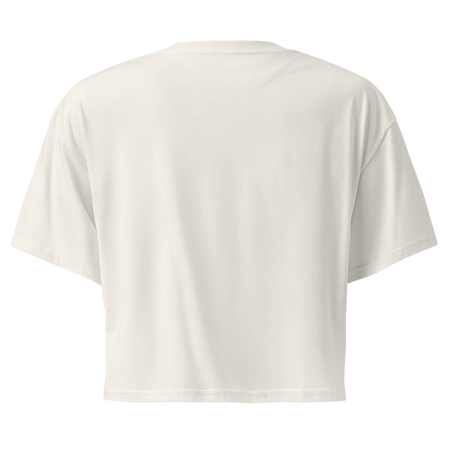 Determined Women’s Crop Top Fitness Tee by EraofInk