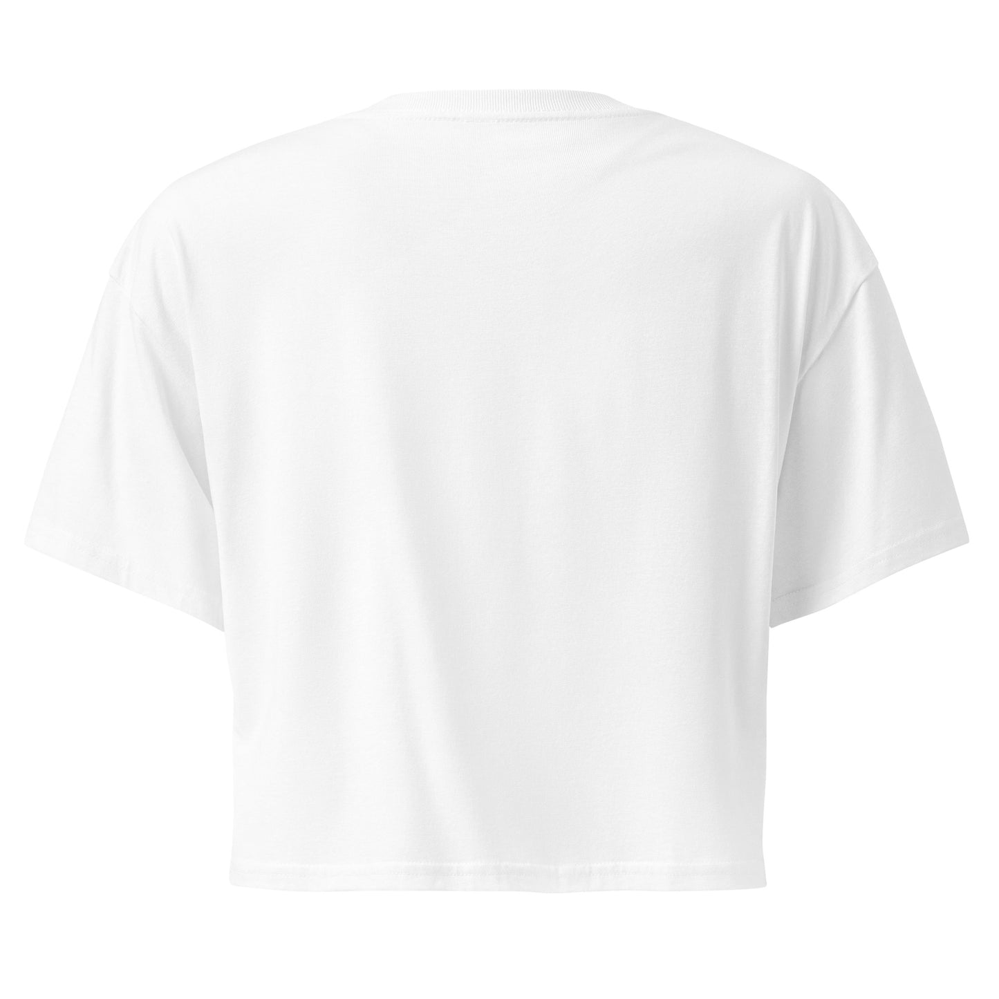Determined Women’s Crop Top Fitness Tee by EraofInk