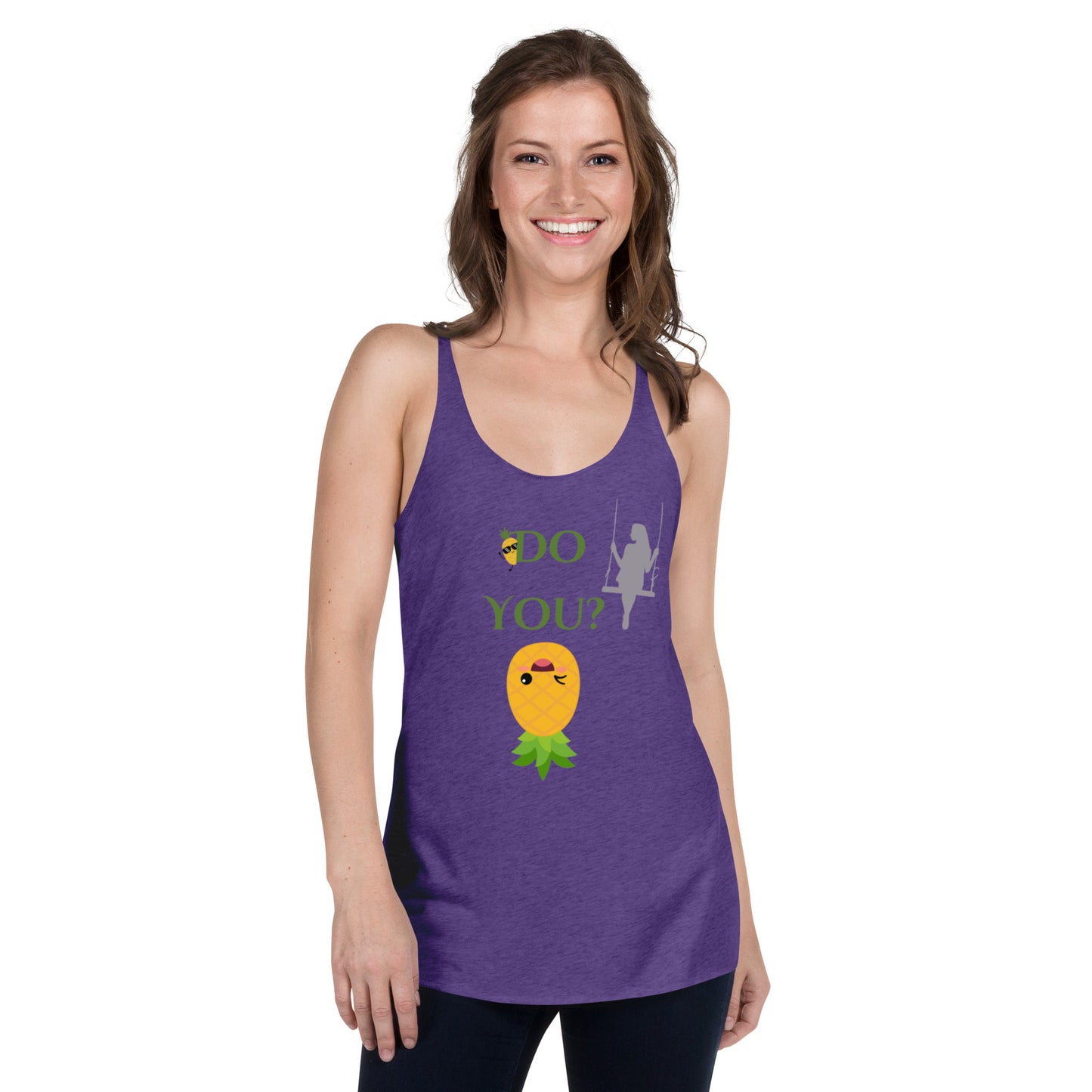 Do You ? Swinger Lifestyle Women's Racerback Tank by EraofInk