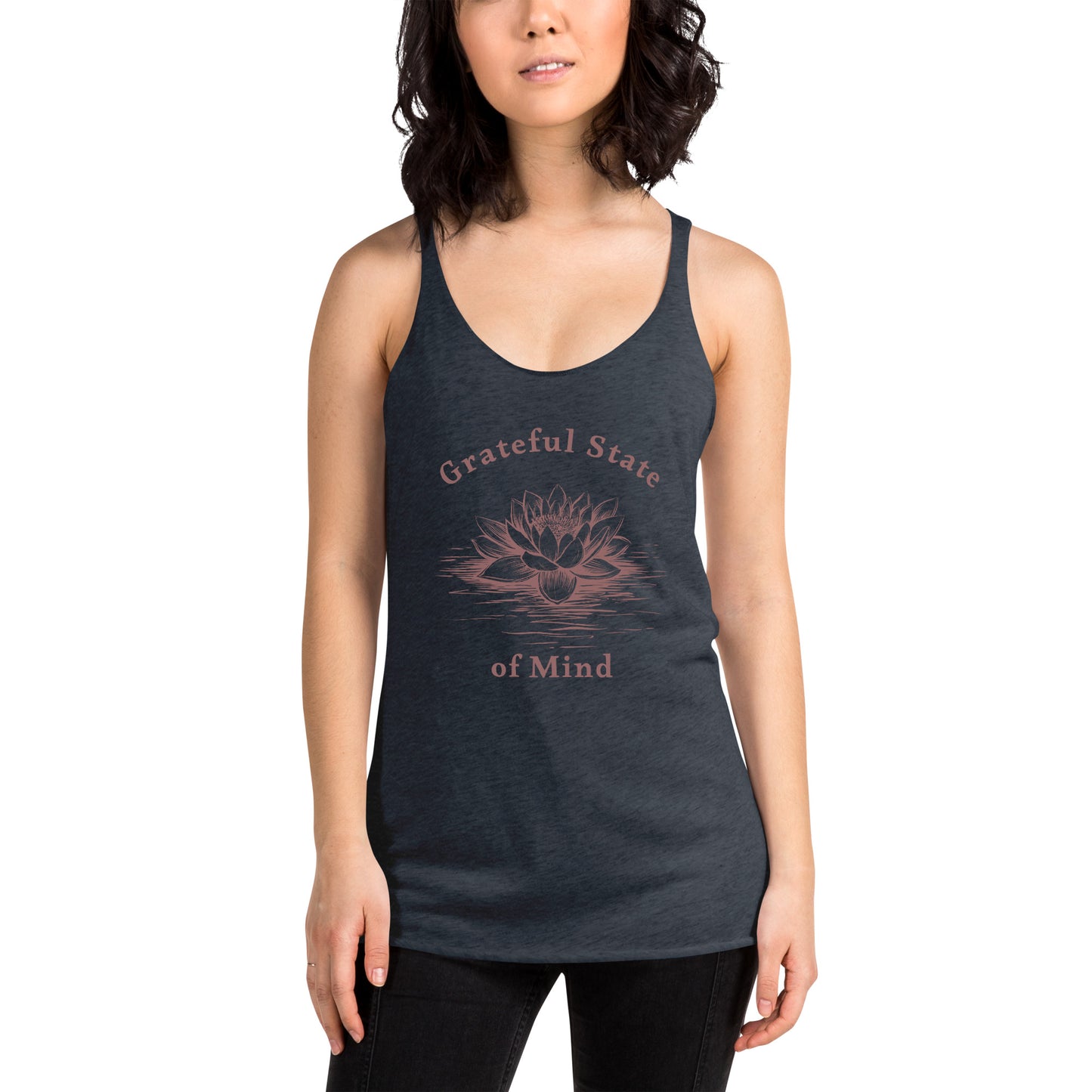 Grateful State of Mind Women's Racerback Tank by EraofInk