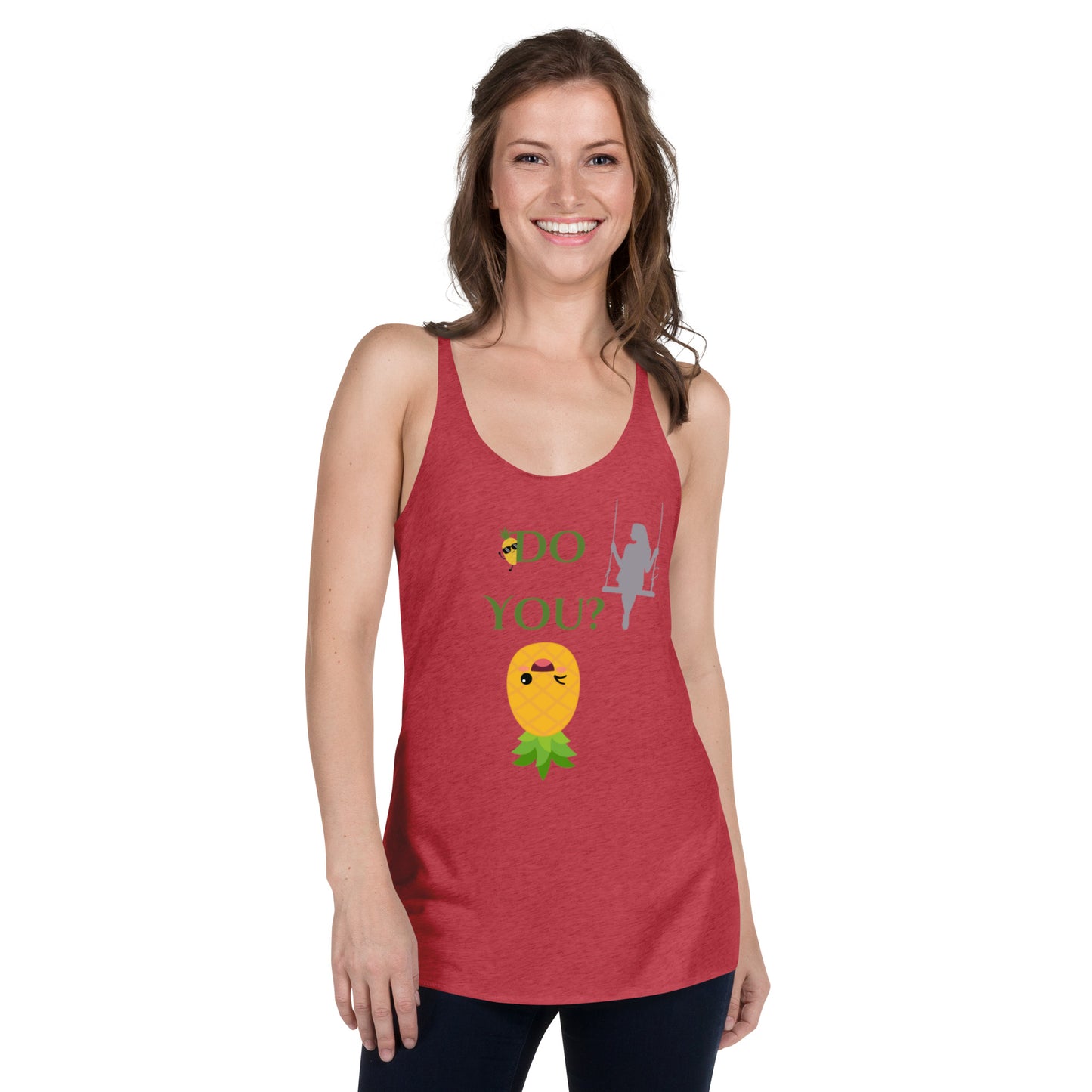 Do You ? Swinger Lifestyle Women's Racerback Tank by EraofInk
