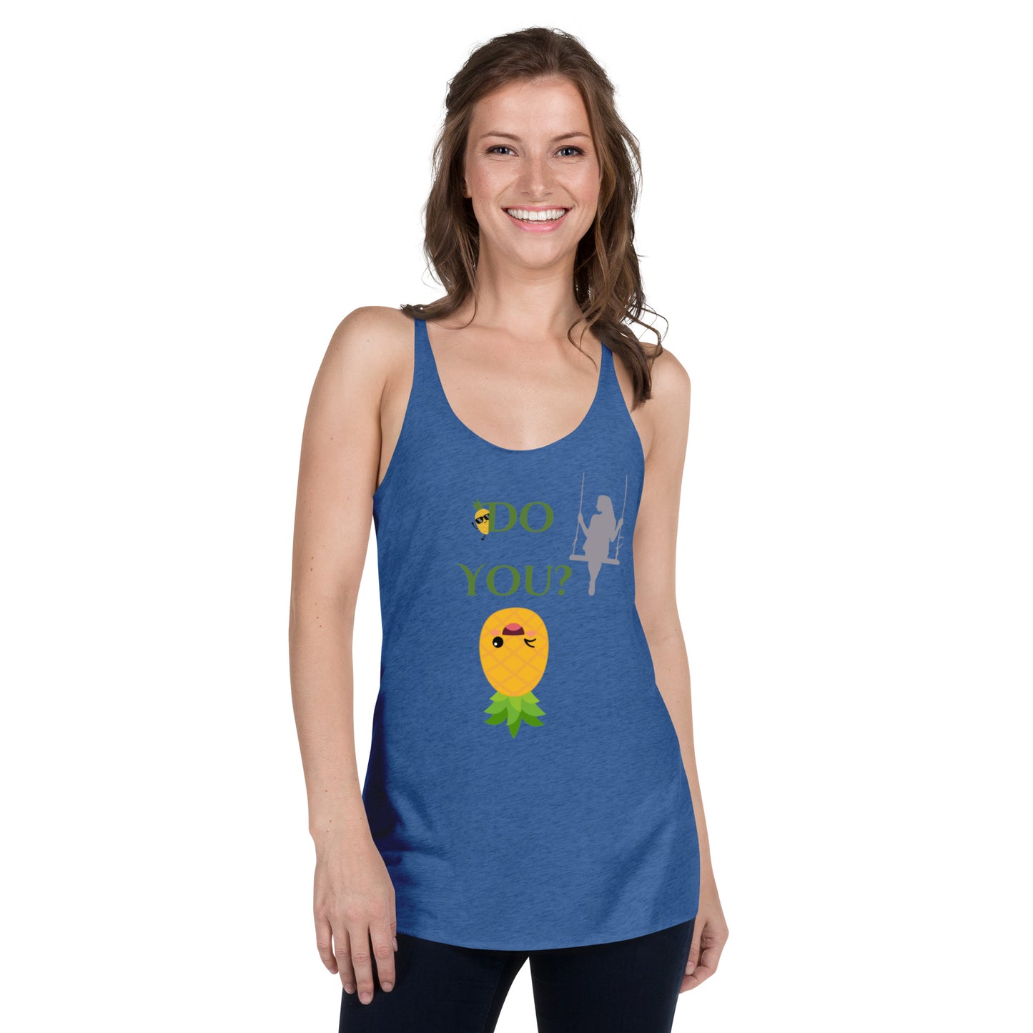 Do You ? Swinger Lifestyle Women's Racerback Tank by EraofInk