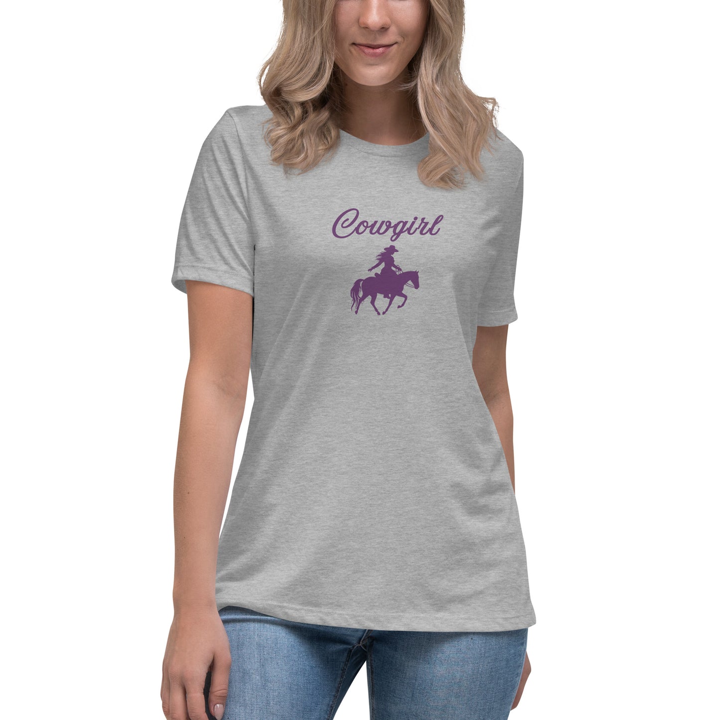 Cowgirl Women's Relaxed Tee by EraofInk