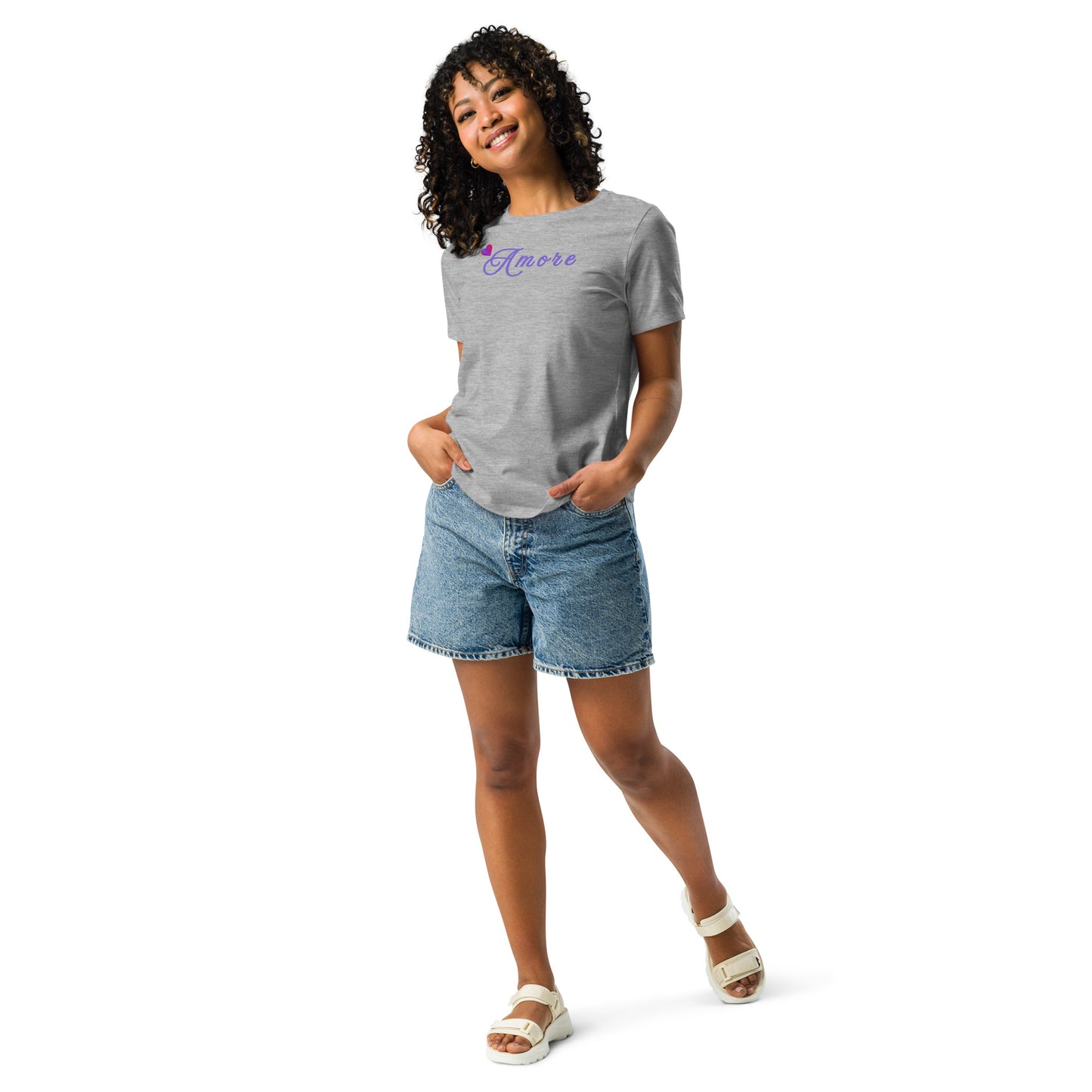 Amore Women's Relaxed Tee by EraofInk