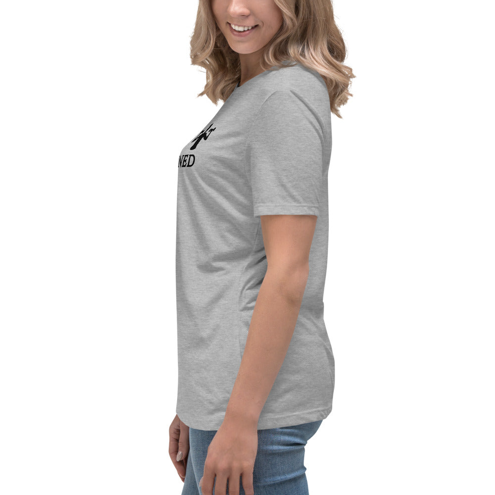 Disciplined Women's Fitness Relaxed Tee by EraofInk