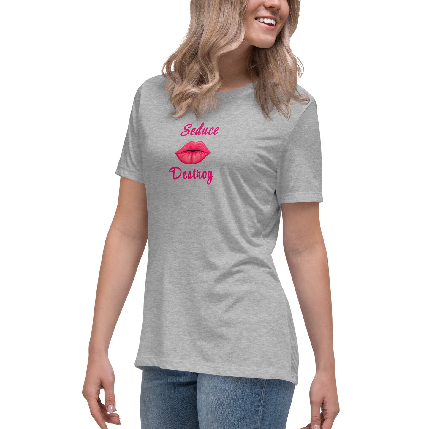 Seduce Destroy Women's Relaxed Tee by EraofInk