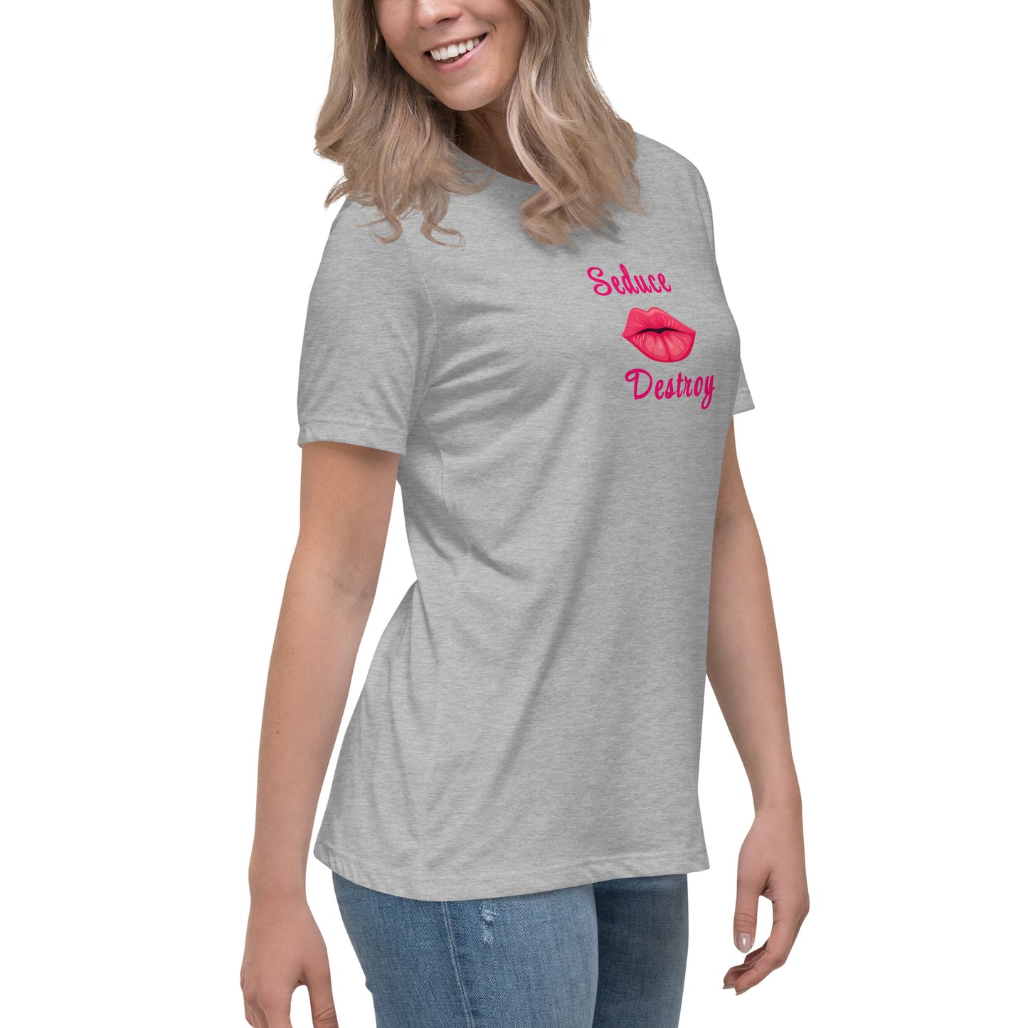 Seduce Destroy Women's Relaxed Tee by EraofInk