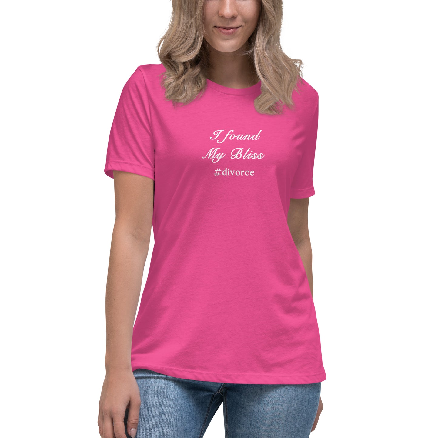 Divorce Tee I Found My Bliss #divorce Women's Relaxed Tee by EraofInk